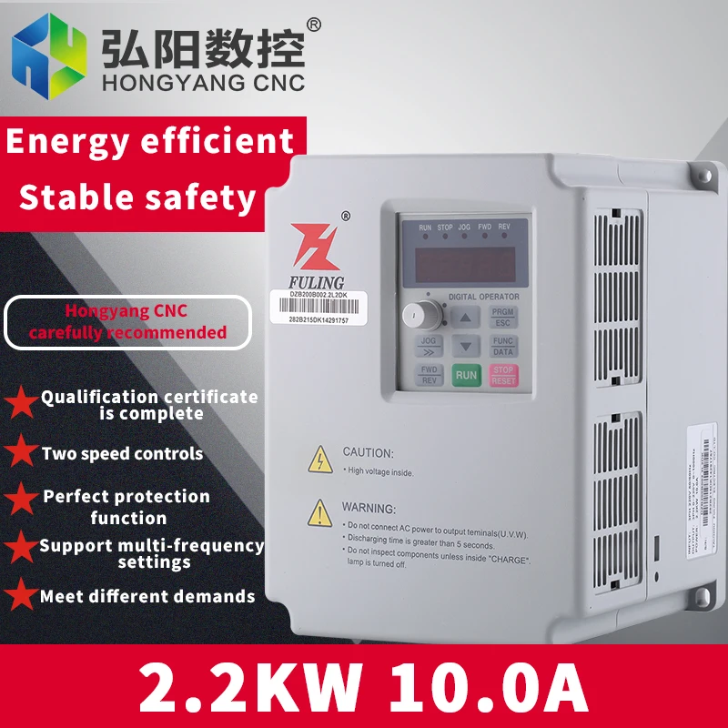 Преобразователь частоты VFD 220 В кВт преобразователь для шпиндельного