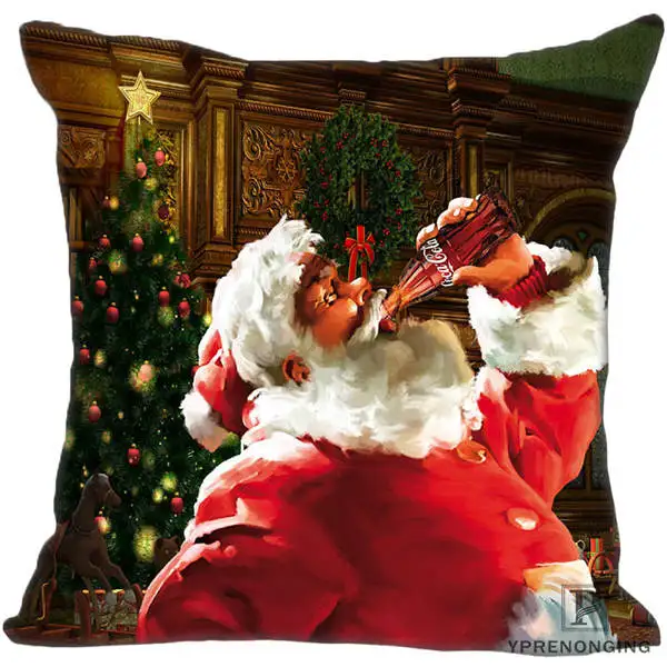 Square Pillowcases Декоративная наволочка Mrry на заказ, Рождественская квадратная Наволочка на молнии, лучший подарок 35X35,40x40,45x45 см(одна сторона) 180516-25 - Цвет: Square Pillowcases