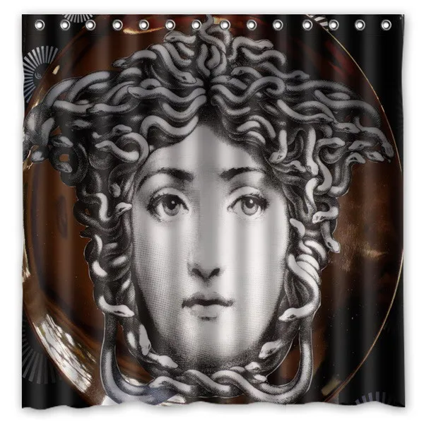2 7" x 72" Водонепроницаемый душ Шторы Ванная комната Шторы rosenthal Piero fornasetti работы eco-friendly Ванна Шторы s добро пожаловать на заказ - Цвет: 2