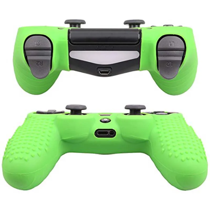 9 в 1 Шипованный Противоскользящий силиконовый чехол для Sony PlayStation Dualshock 4 PS4 DS4 Pro Slim
