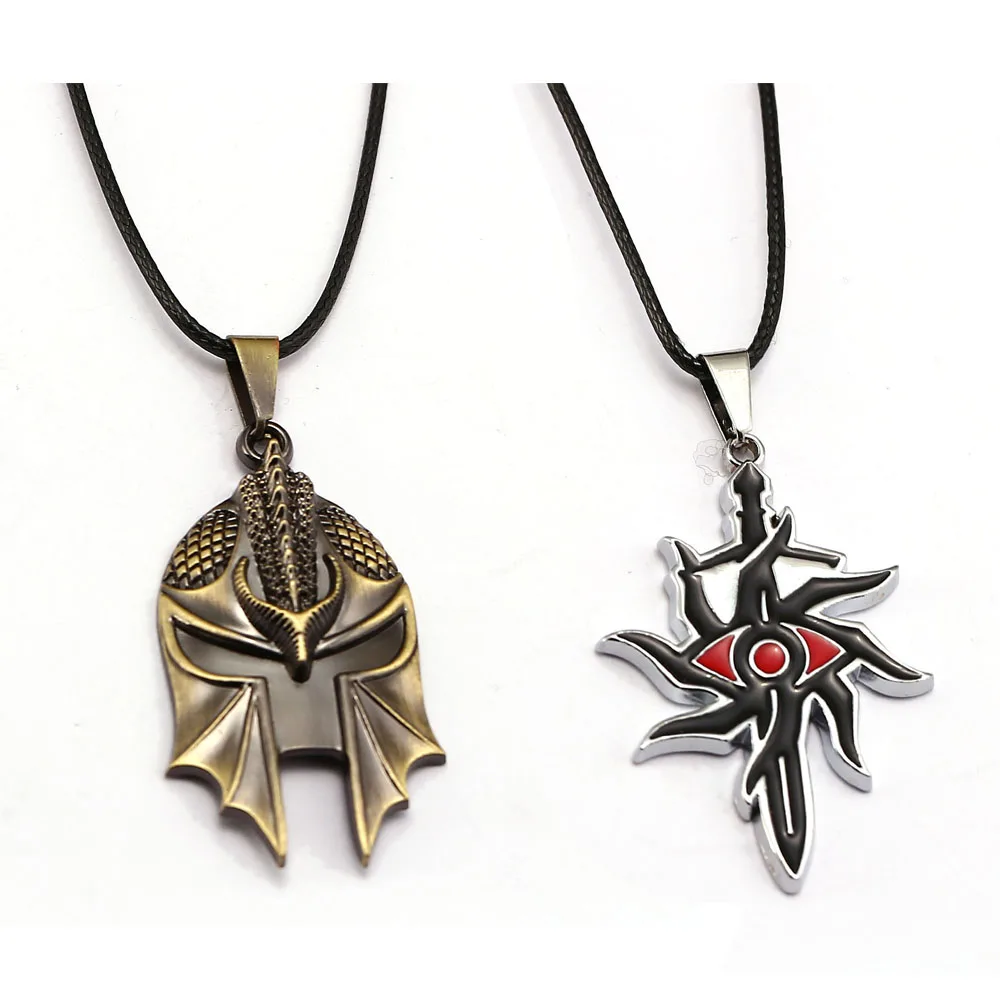 

PS4 game Dragon Age Inquisition Necklace Rope Chain Necklaces Metal Alloy Pendant Men Women Gift 2017 Jewelry