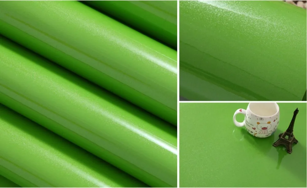 Утолщенные красные Обои 5 м Стикеры для обновления мебели с жемчугом шкафы