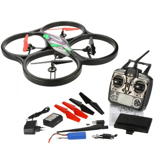WLToys V666 5 8g FPV 4CH аэроплан с радиоуправлением реального времени Камера и монитор RTF VS