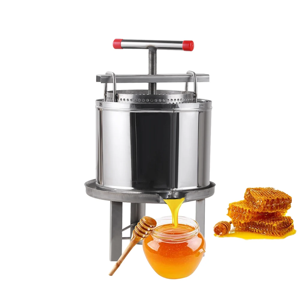 

Home Manual Crank Honey Extractor Stainless Steel Honey Spinner Thick Honey Separator Beekeeping Equipment Bee Machine