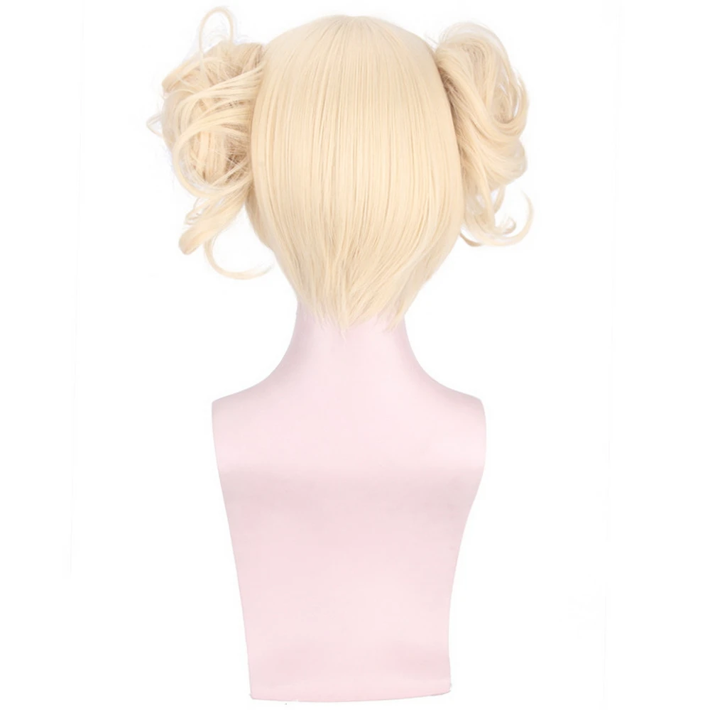 

High quality Himiko Toga Cosplay Wig My Hero Academy Costume Play Wigs Halloween Light Blonde Anime Hair free shipping