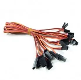 

10Pcs*Heavy Duty 22# Flat Cable 300mm JR Color