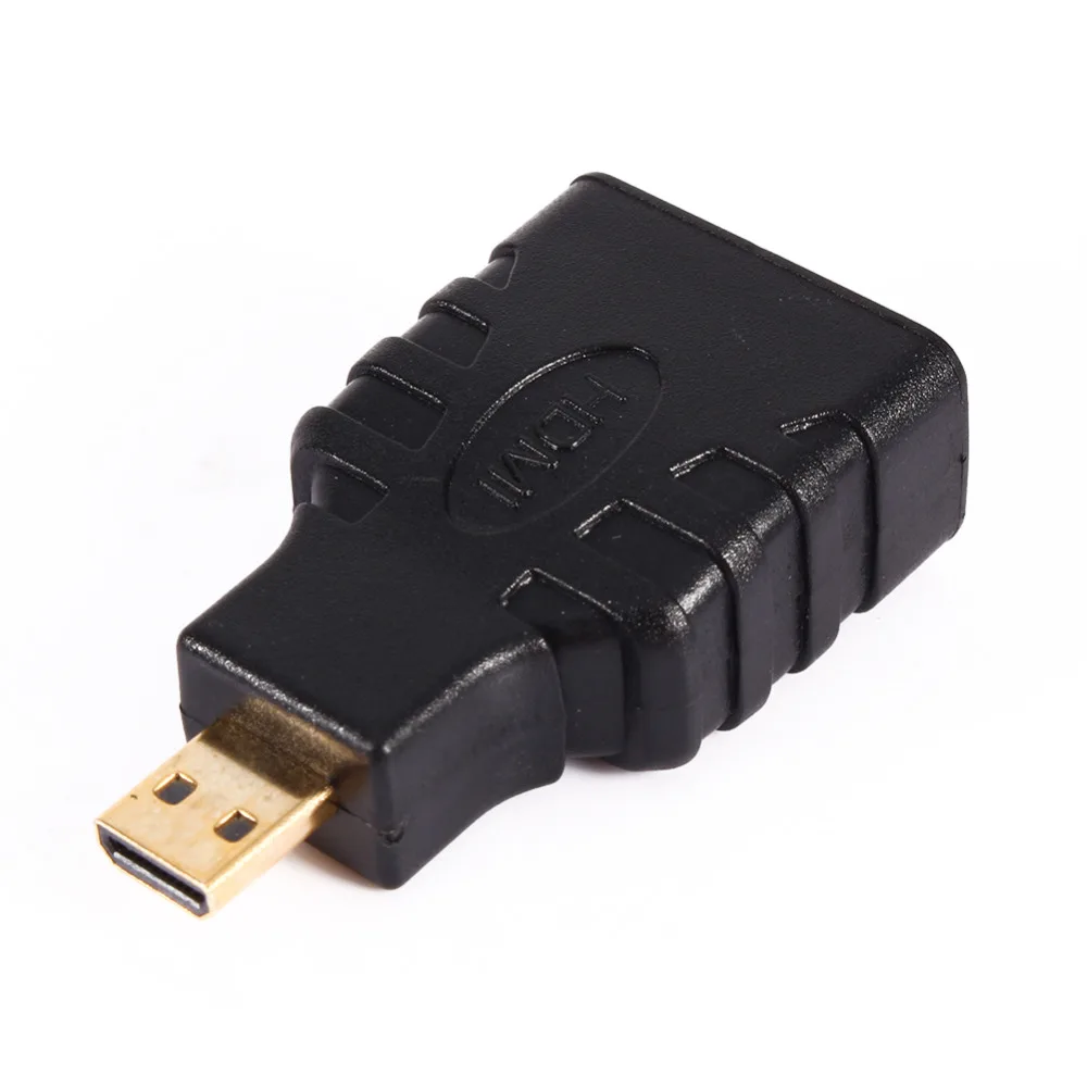 Переходник Micro HDMI Male Female позолоченный адаптер для Xbox 360 PS3 HDTV удлинитель