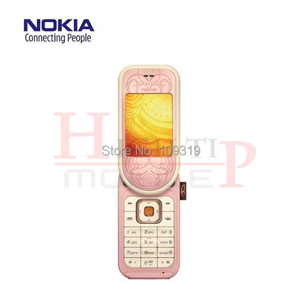 Оригинальный разблокированный сотовый телефон NOKIA 7373 мобильный Bluetooth MP3 камера