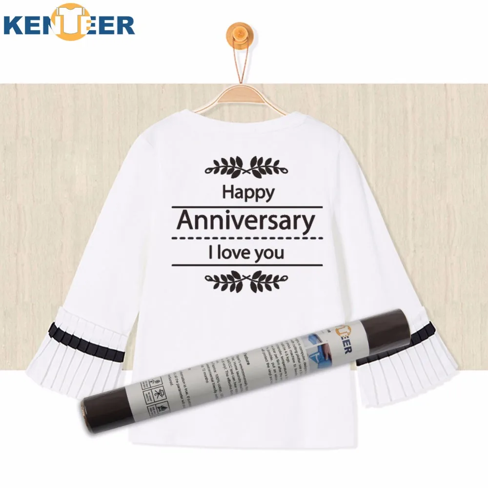 Heat vinyls high elastic 15*39 inch transfer iron on clothes design T shirts easy to cut and weed repeated wash | Дом и сад