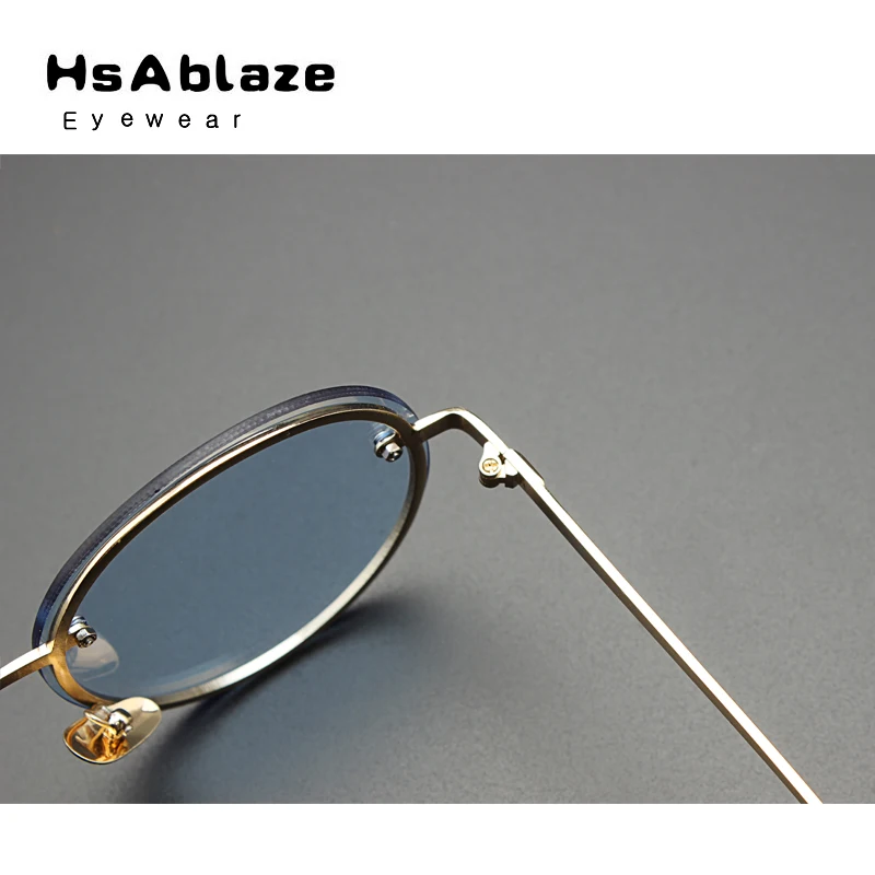 Hsablaze очки Новый 2017 круглый Солнцезащитные для женщин Для Защита от солнца Очки