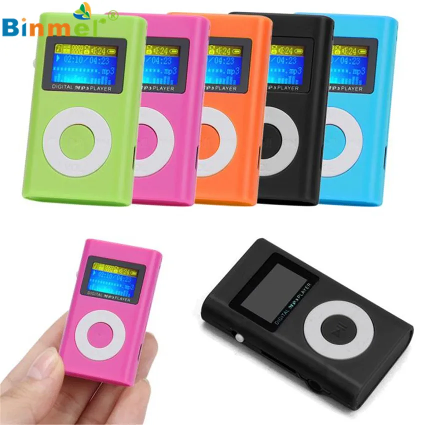 2017 USB мини mp3 плеер ЖК экран поддержка 32 ГБ Micro SD tf карты новый портативный MP3