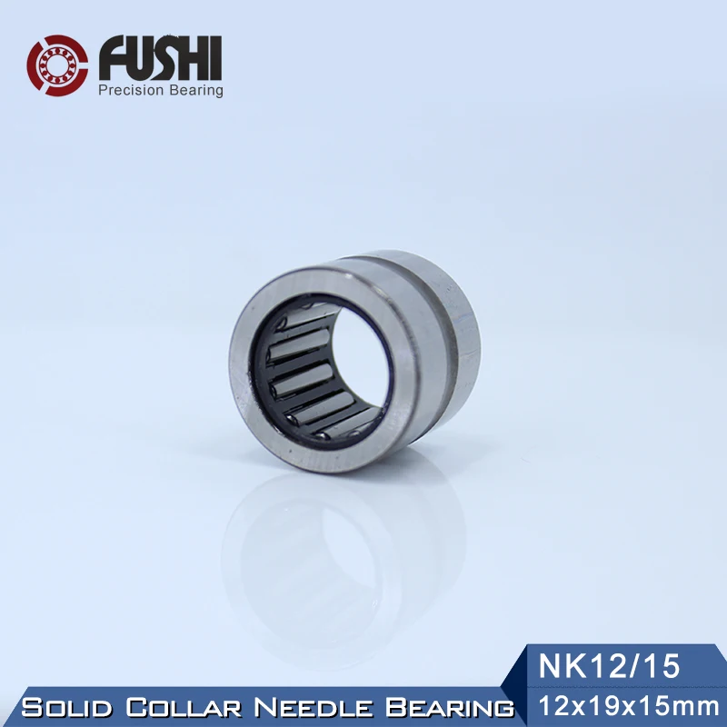 NK12/15TN подшипник 12*19*15 мм (5 шт.) сплошной воротник Игольчатые роликовые подшипники