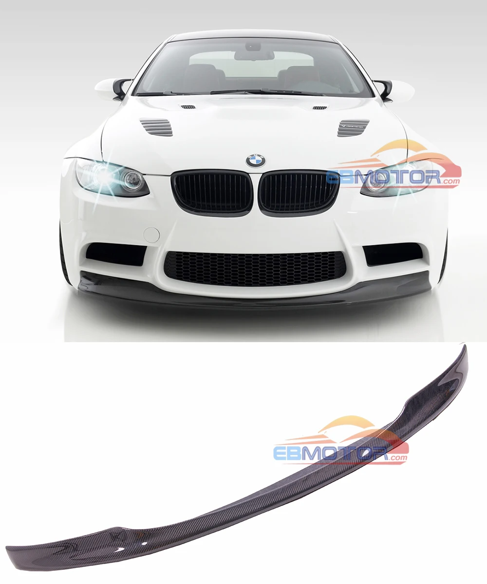 Передний спойлер из настоящего углеродного волокна для BMW E90 E92 E93 M3 bumper 08 13 B442|spoiler