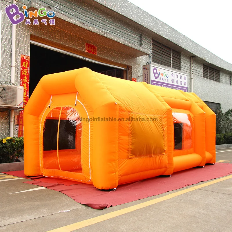

Hot selling paint booth inflatable portable paint booth inflatable car tent inflatable spray booth for car tent toys