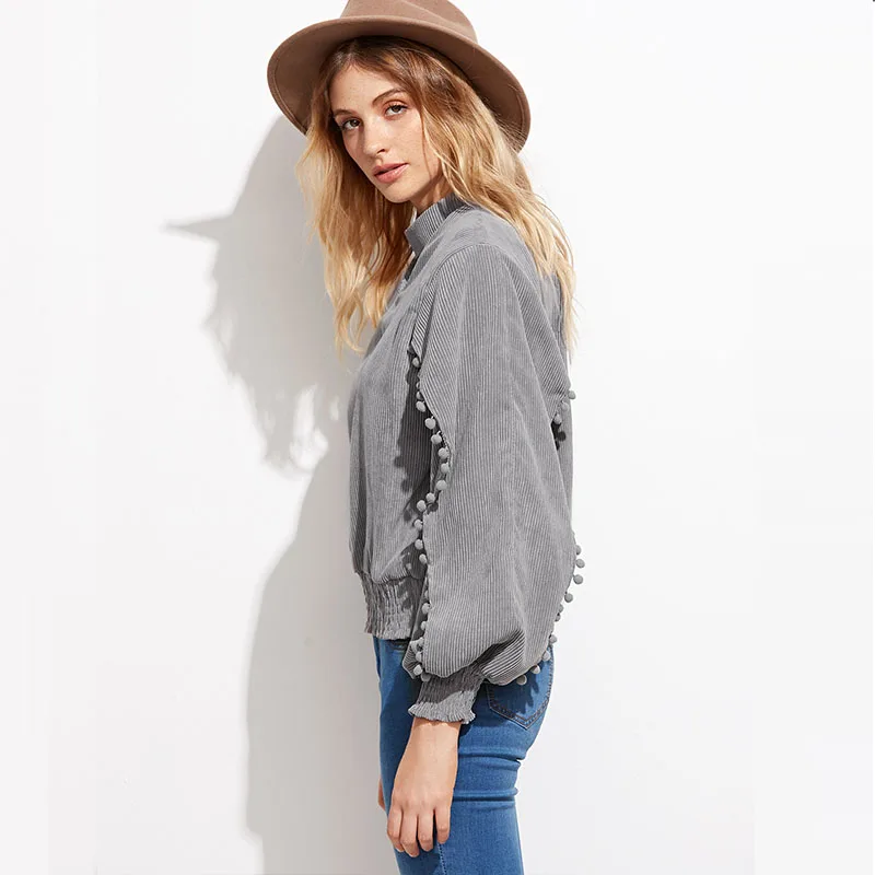 Женские блузки с длинным рукавом элегантные топы одежда рубашки Женская женские