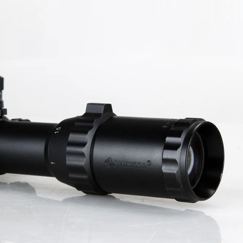 Marcool 1-4X28 RGB Mil-точка Air мягкие орудия тактический прицел Refle видеодатчик с