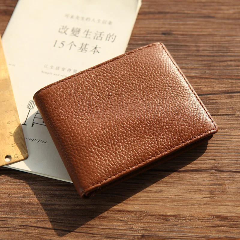 LANSPACE мужской кожаный кошелек брендовый чехол модные мужские кошельки|men leather