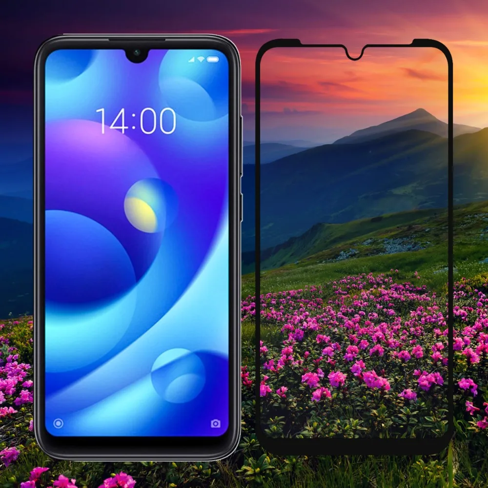 Защитное стекло HereCase для Xiaomi Mi Play защита экрана на Xio закаленное полное покрытие
