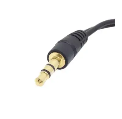 

Stereo Male 3.5mm to Double 3.5mm Female Audio Headphone Y Splitter Adapter Cable with Volume Switch Black