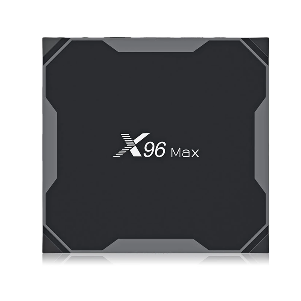 ТВ приставка X96 Max на Android 9 0 ОС Amlogic S905X2 DDR4 четырехъядерный процессор двойной 2 4G + Wi
