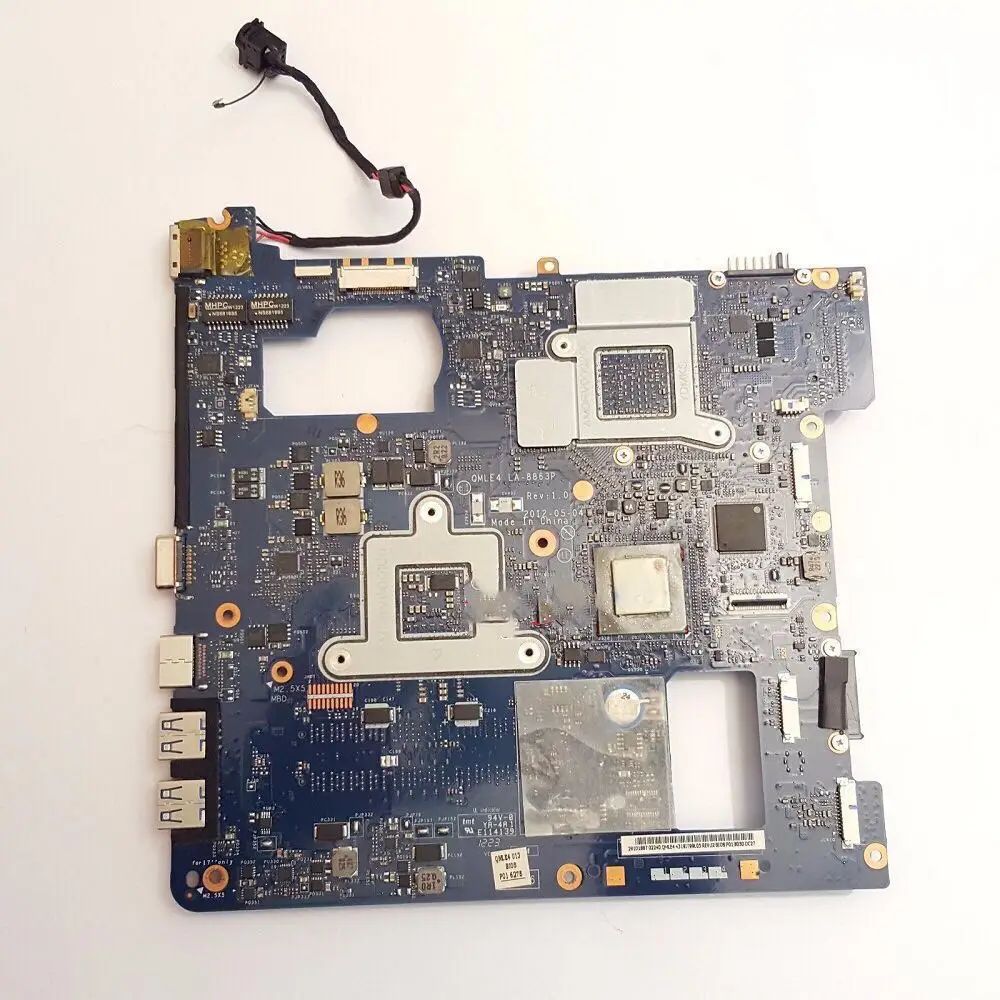 QMLE4 LA-8863P Para samsung NP355V5C 355V5C Материнская плата ноутбука Tomada BA59-03401A FS1 DDR3 HD7600 Totalmente