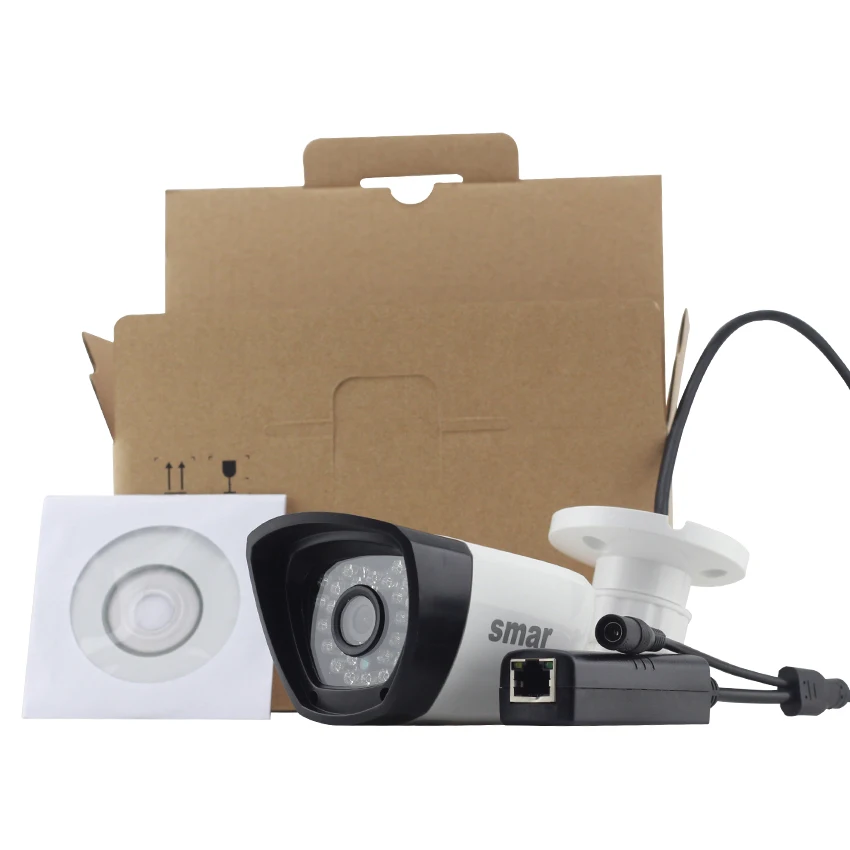 IP камера Smar 720P/960P/1080P Full HD PoE 30 ИК светодиодов ночное видение домашняя