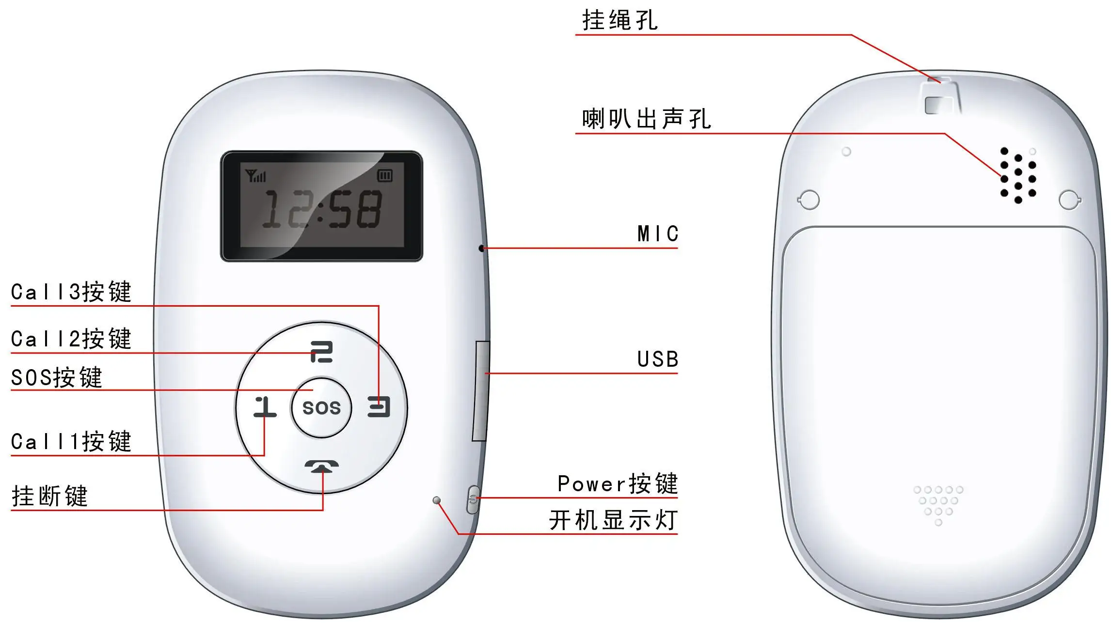 Children watch with GPS satellite positioning to track individual listener anti-lost children and senior citizens | Автомобили и