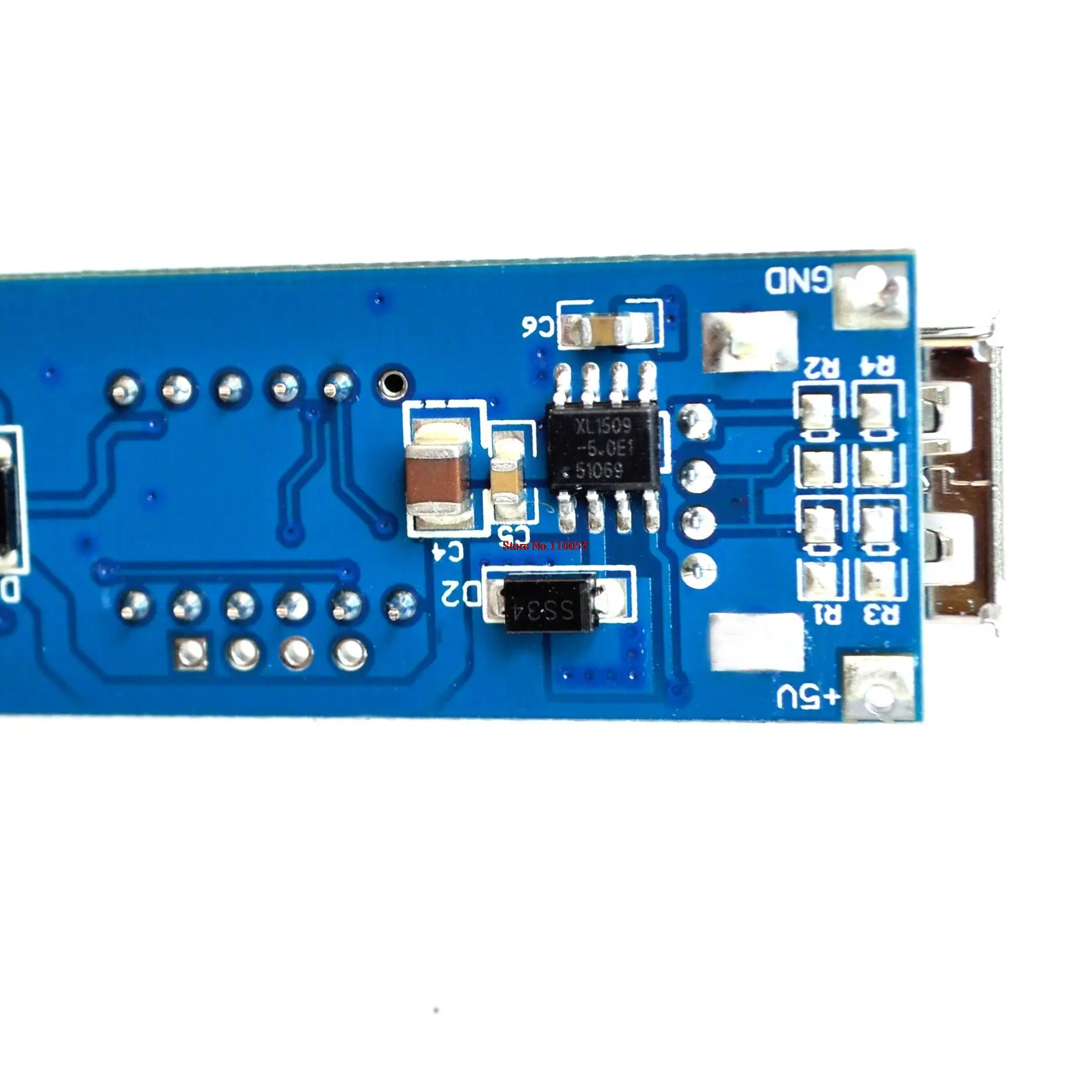 [Простой понижающий блок питания постоянного тока 10 шт./лот/измеритель
