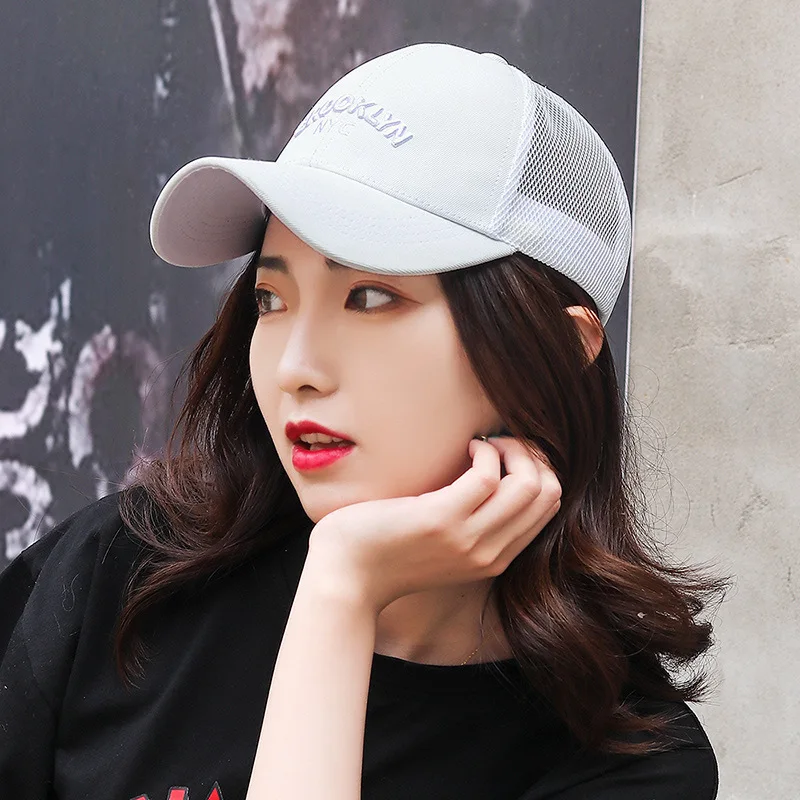 Snapback Embroidery BROOKLYN NYC Mesh Baseball Cap Summer Outdoor Sport Hats For Women Trucker Caps Hip Hop Skateboard Casquette |