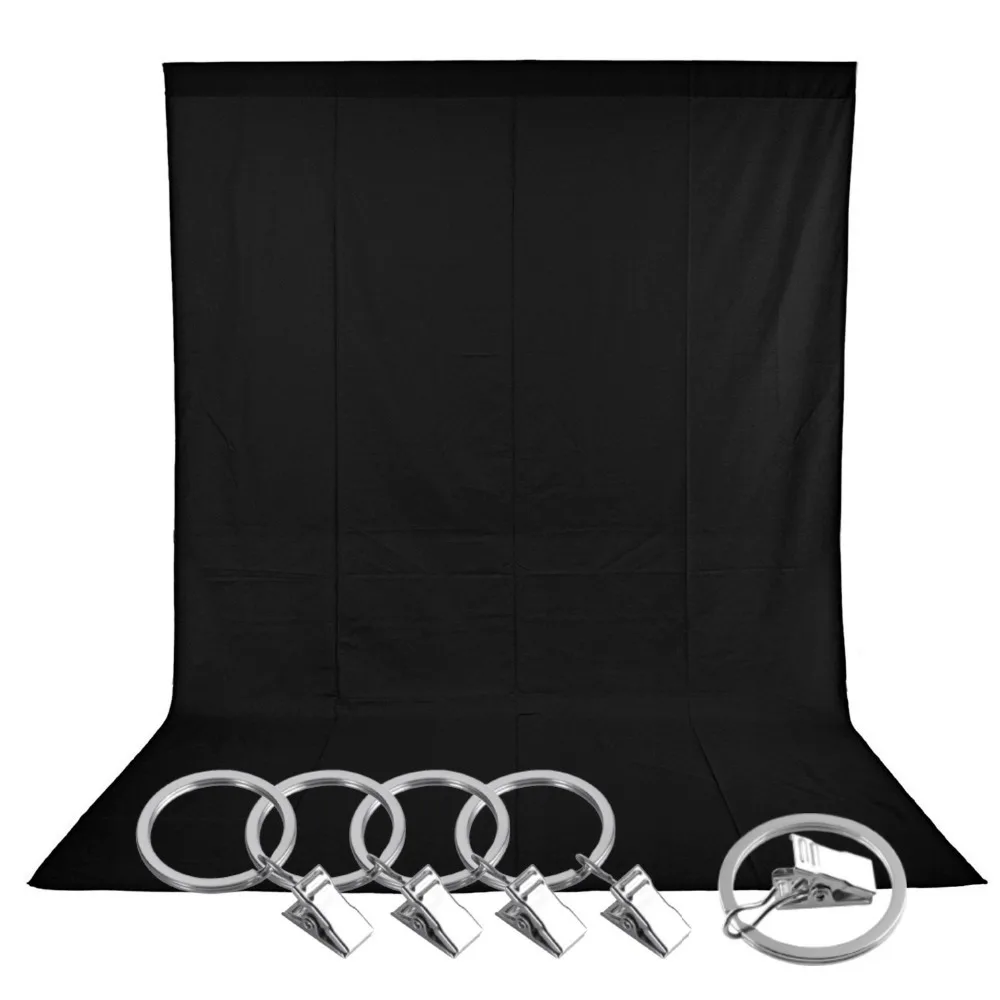 Neewer 1 5x3M PRO фотостудия 100% чистый муслин складной фон белый + 5 пружинных зажимов для