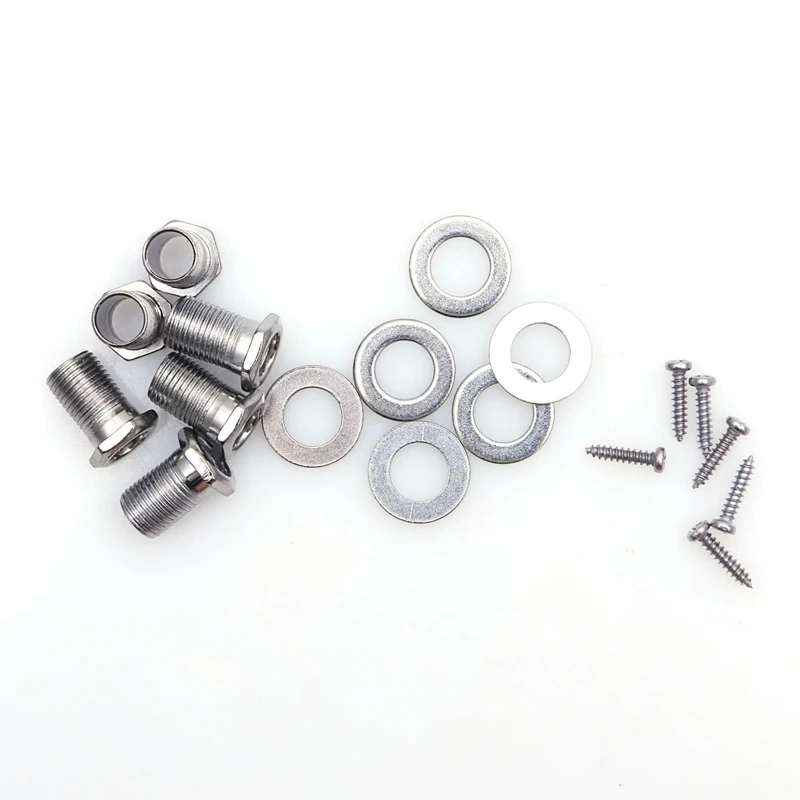 

Guitar Accessories 6R Guitar String Tuning Pegs Locking Tuners Keys Machine Heads Chrome Set