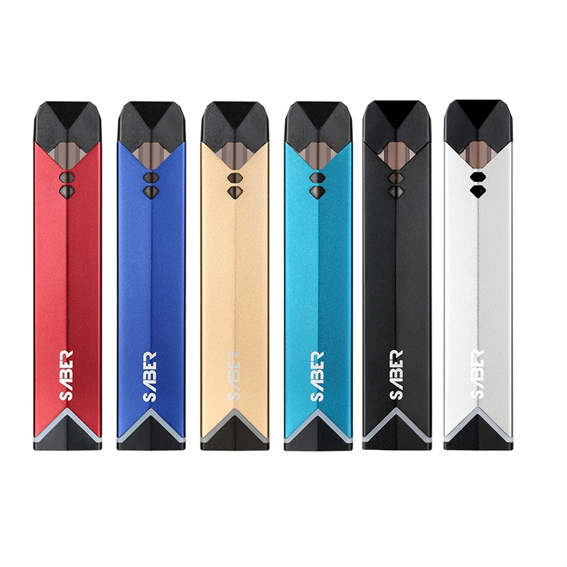 Новейший оригинальный OVNS Saber Pod Vape Kit все в одном набор электронная сигарета