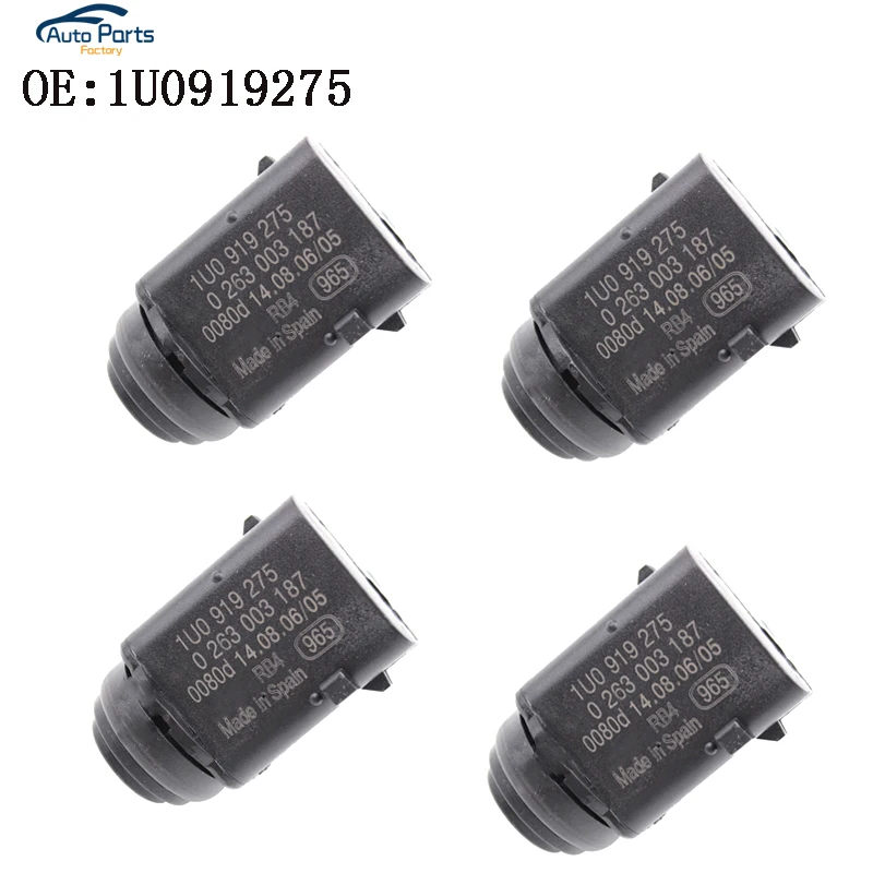 4 шт. датчик парковки для Porsche Cayenne Seat Skoda V W Bora EOS Golf J* etta T* ouareg 1U0919275 1K0919275 1J0919275 3D0998275A