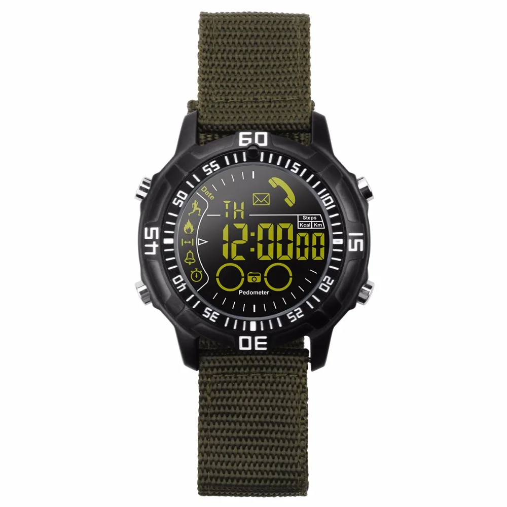 

SOONHUA Smart Watch Waterproof Temperature Elevation Altitude Air Pressure Heart Rate Monitor Pedometer Outdoor Sport Watch