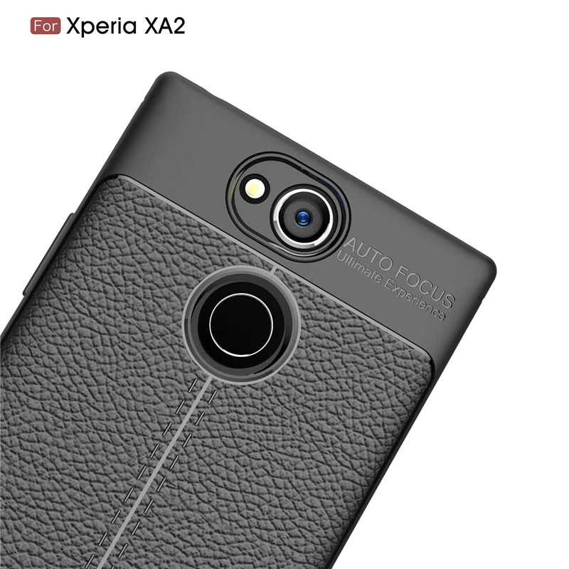 Чехол для Sony Xperia XA2 роскошный резиновый силиконовый чехол телефона X A2 |