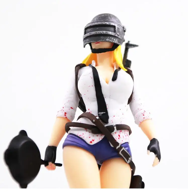 Аниме игровые фигурки игрок неизвестный с боевой площадки PUBG модель куклы ПВХ 17
