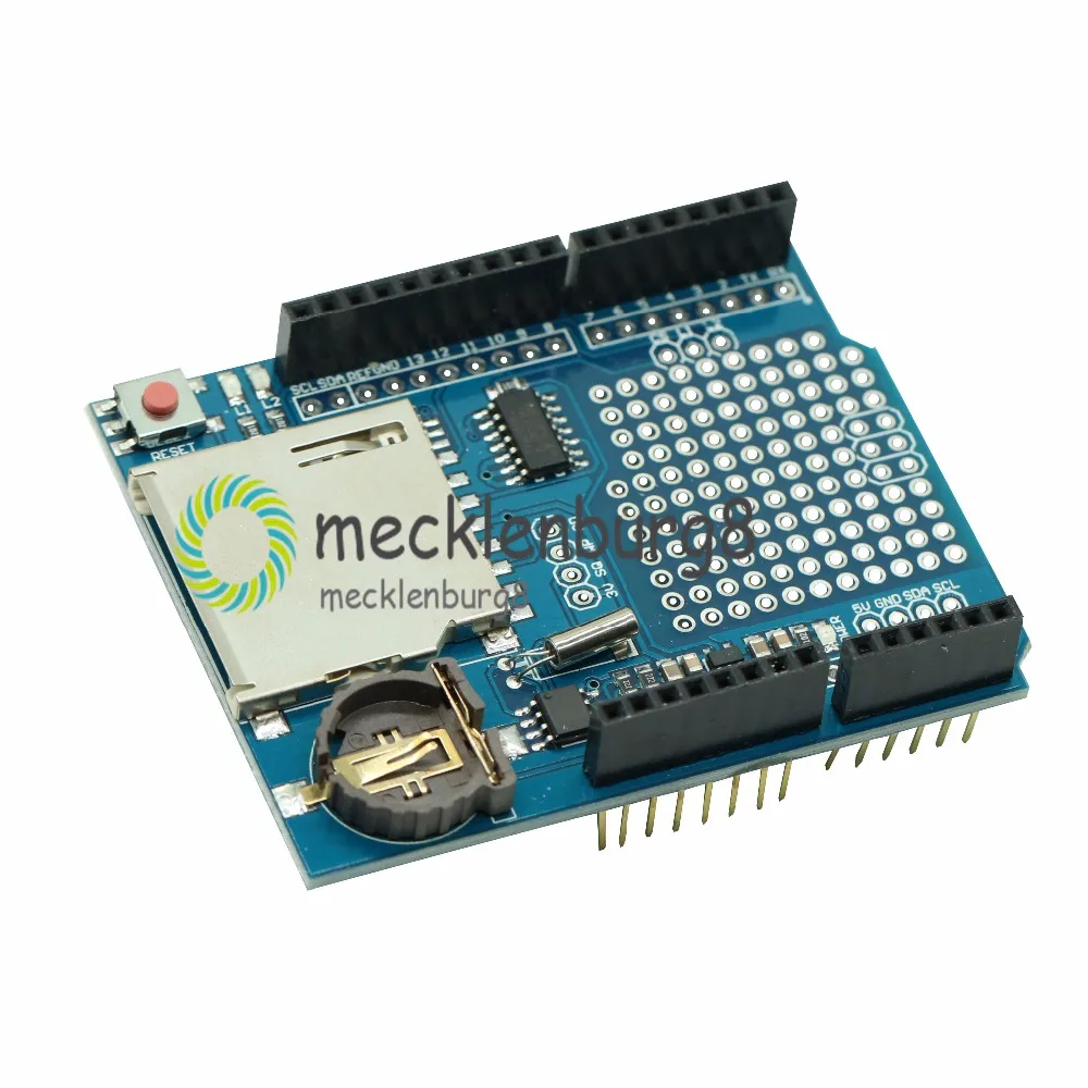 Новый регистратор данных модуль щит V1.0 для Arduino UNO sd-карты один | Электроника