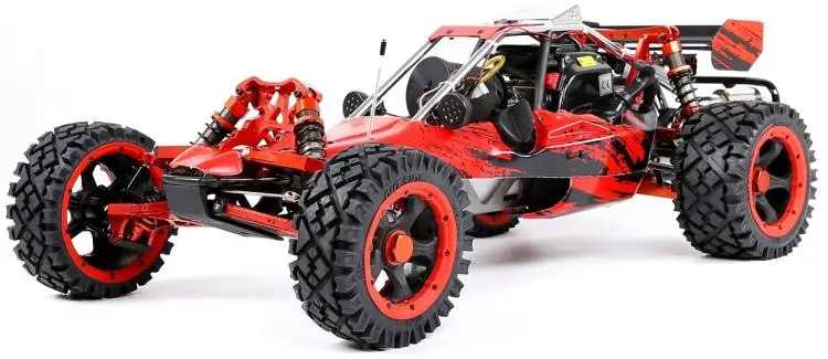 1/5 масштаб 45cc двигатель 450 газ мощный специальное издание Baja - Цвет: Красный
