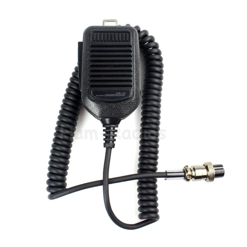 Рация 8Pin ручной микрофон для ICOM HM36 радио спикер с двухсторонним функцией &quotуоки