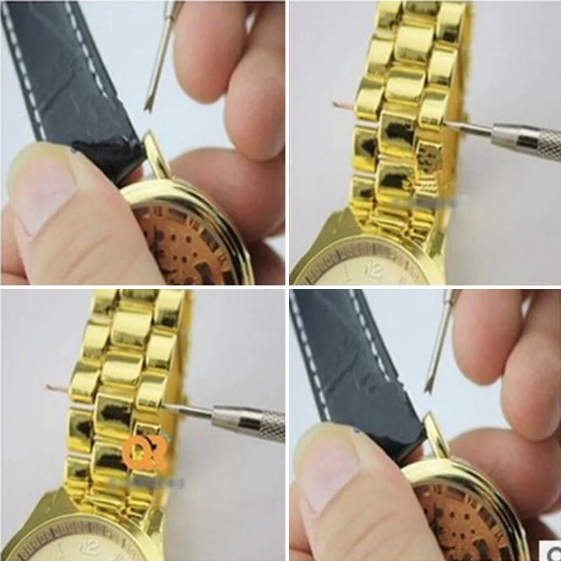 Нержавеющая сталь с двойными концами ремешок для часов пружинный стержень