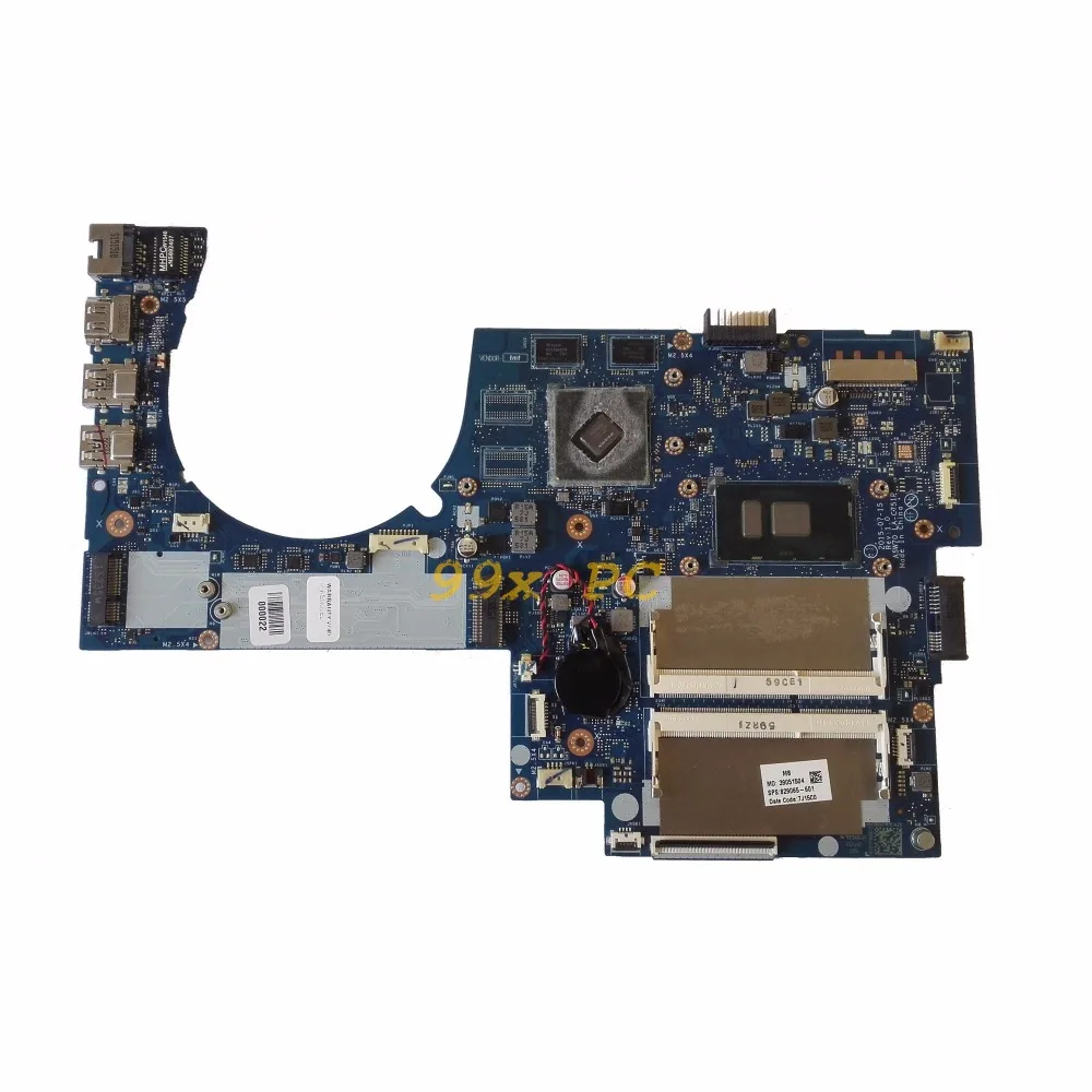 LAOKE для hp ENVY 17 N Материнская плата ноутбука W/I5 6200U Процессор 829065 601 ASW70 LA C751P W/940 м GPU