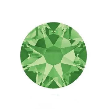 peridot Высокое качество, 8 больших+ 8 маленьких 16 граней, стразы горячей фиксации! Железный кристалл с супер сильным клеем и блестящий светильник - Цвет: peridot