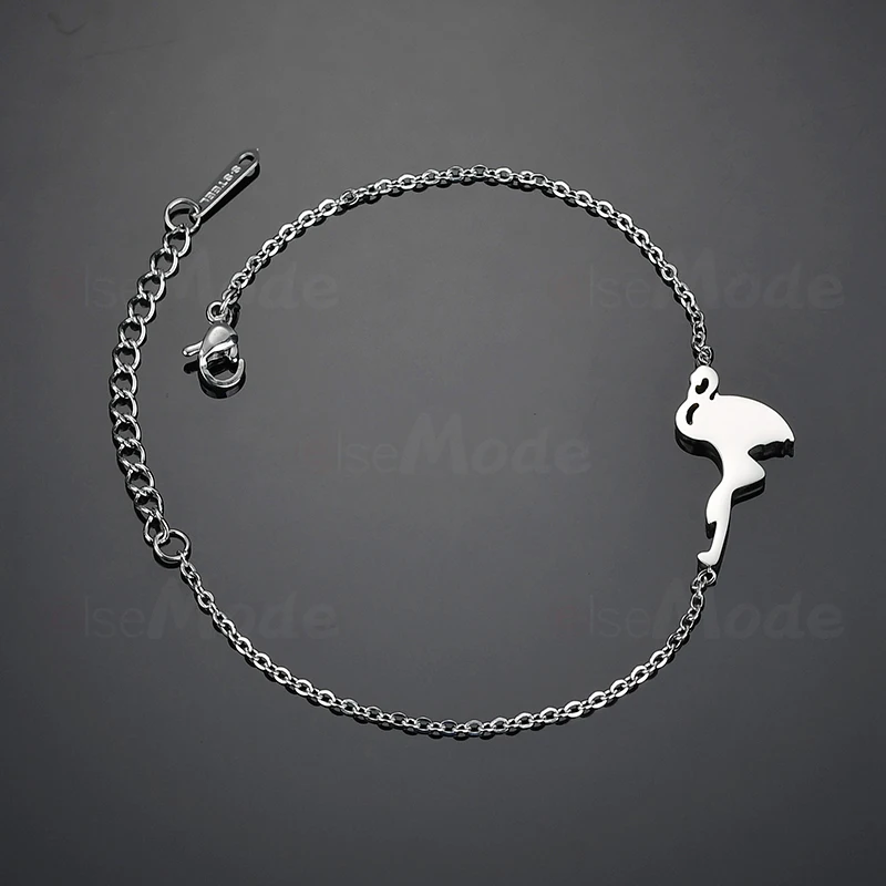 Женский браслет ELSEMODE Простой из нержавеющей стали с изображением животных