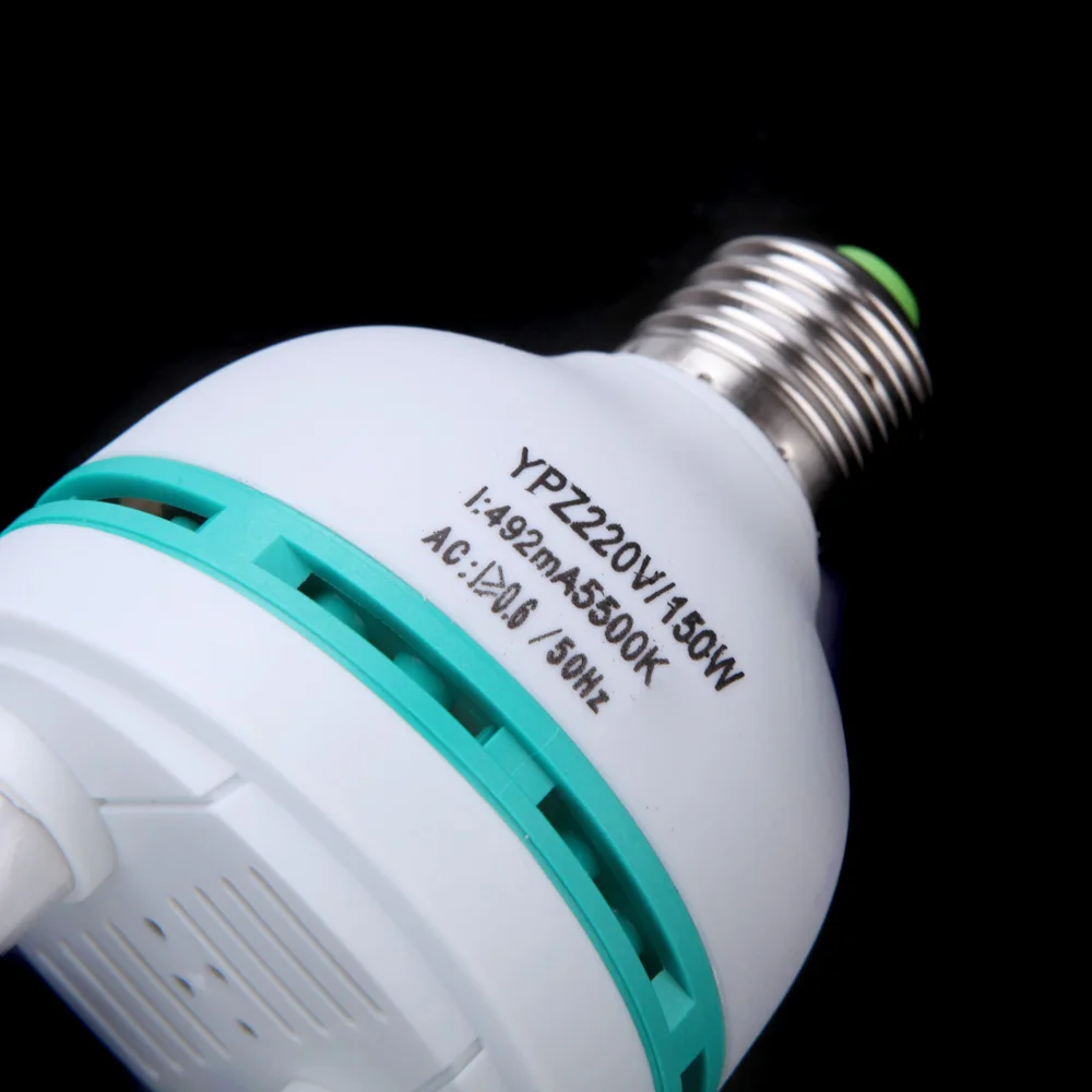 E27 220V 150W 5500K Photo Studio Bulb Video White Photography Light Daylight Lamp Free Shipping | Электроника