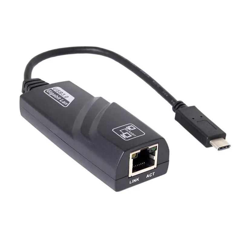 Basix USB C для RJ45 Ethernet Порты и разъёмы Lan C1000Mbps Интернет адаптер MacBook Windows