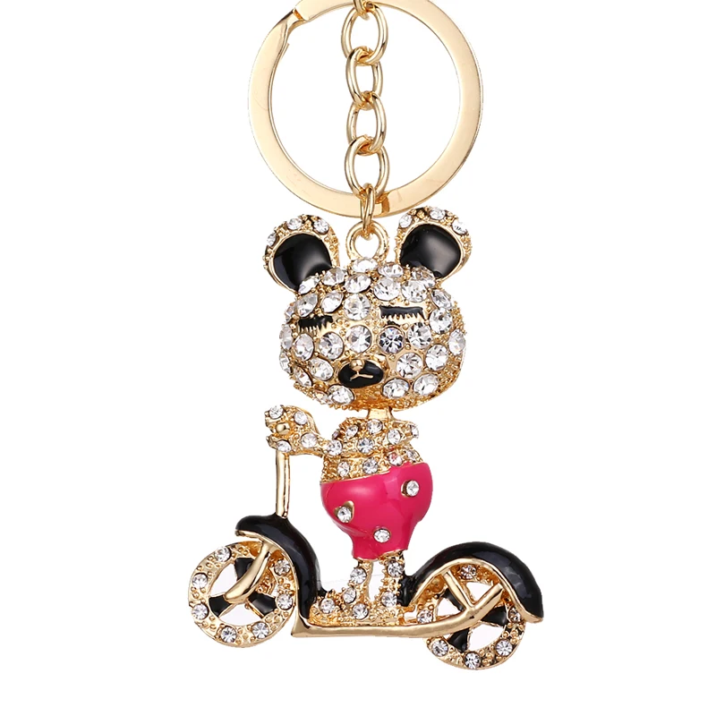 Новинка 2017 модный милый маленький Медвежонок NoEnName_Null брелок для автомобиля