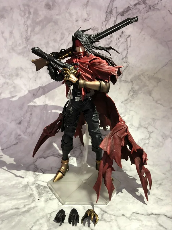 27 см дирж Cerberus Final Fantasy VII Play Arts Винсент Валентина КАИ фигурка рождественский