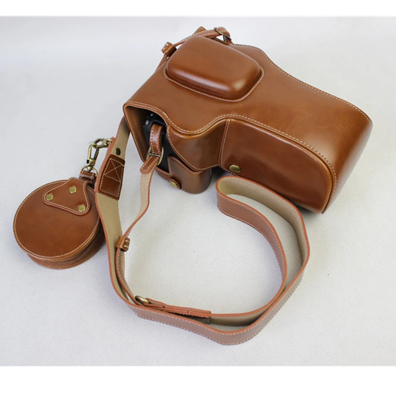 Чехол-сумка из искусственной кожи для камеры с ремешком Canon EOS 800D 77D 18-135 мм 18-55 18-200