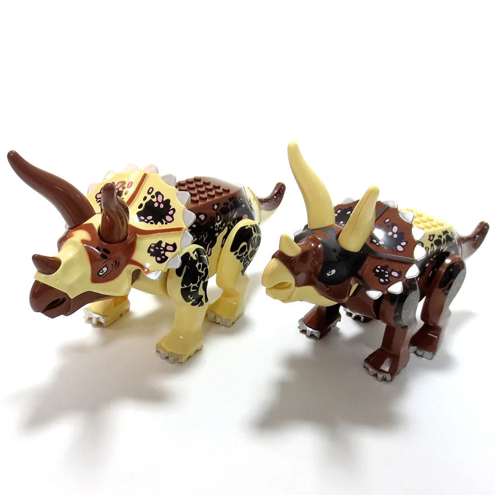 Мир Парк Юрского периода 2019 Раптор динозавр Tanystropheus Triceratops фигурки строительные