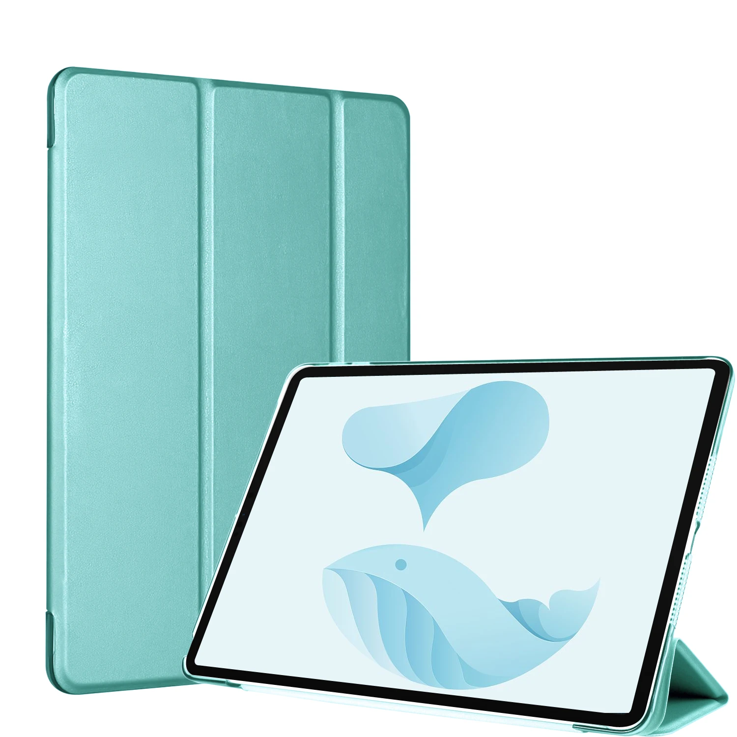 Новый чехол для iPad Pro 11 &quot2018 из искусственной кожи прозрачный ПК ультра тонкий